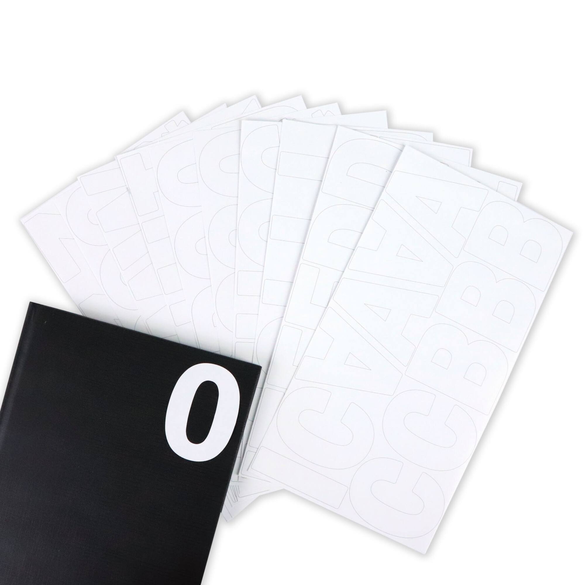 White Alphabet Stickers by Recollections™